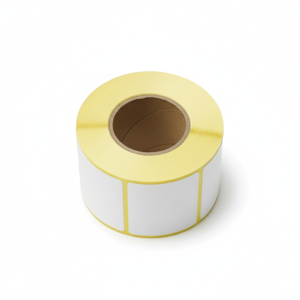 Термоэтикетка 58х40 ракурс сверху